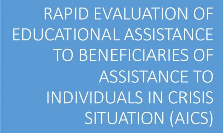 Rapid Evaluation of Educational Assistance to Beneficiaries of AICS