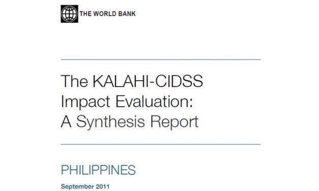 The KALAHI-CIDSS Impact Evaluation: A Synthesis Report