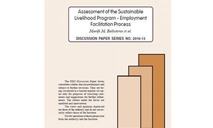 Assessment of the Sustainable Livelihood Program – Employment Facilitation Track