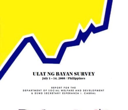 Ulat ng Bayan Survey (July 2008)