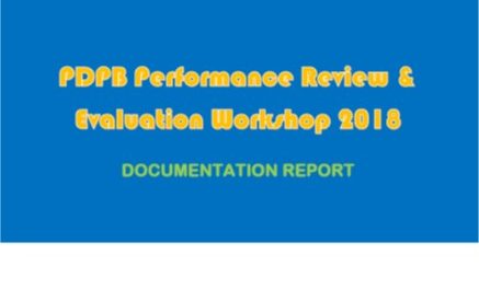 2018 PDPB PREW Documentation Report