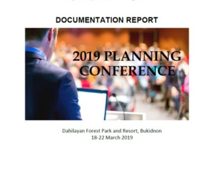 2019 Planning Conference Documentation