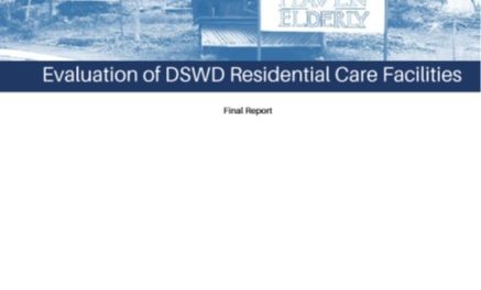 Evaluation of DSWD Residential Care Facilities