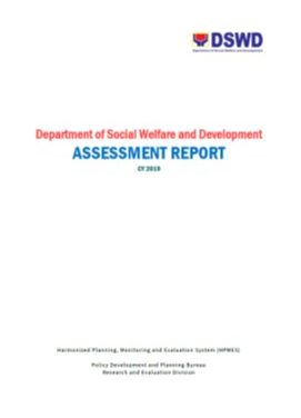 2019 Annual Assessment Report