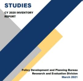 Research and Evaluation Studies: CY 2020 Inventory Report