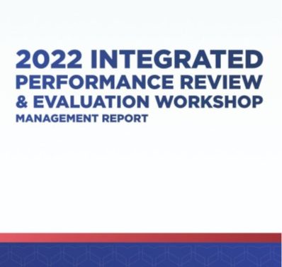 2022 IPREW – Management Report