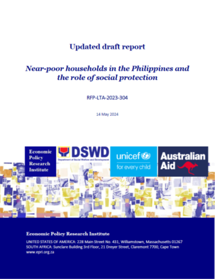 Near-poor households in the Philippines and the role of social protection (Draft Report)